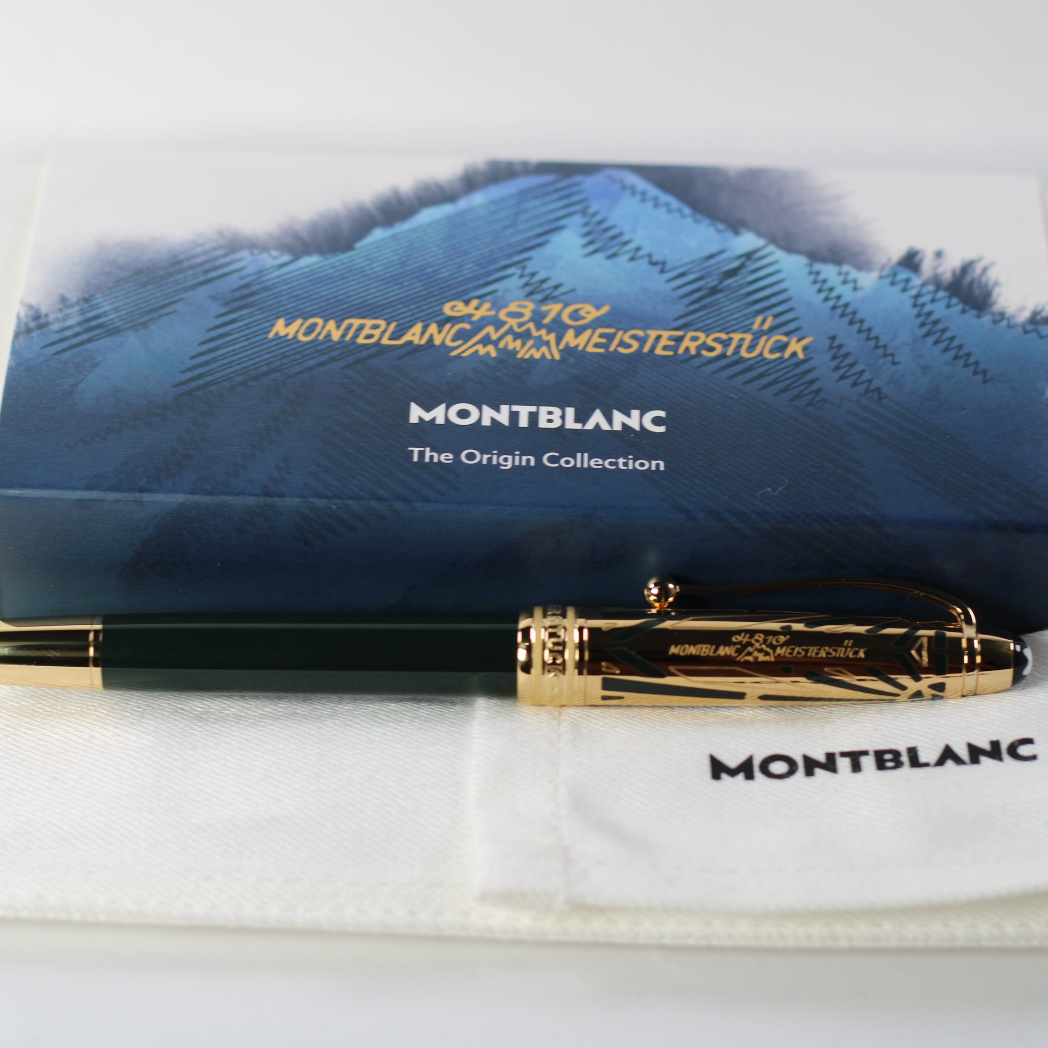 Pluma Montblanc Meisterstuck The Origin Verde